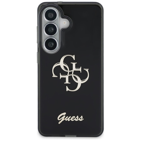 Etui Guess IML Big Metal 4G Script do    Samsung Galaxy S26 czarny