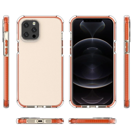 HURTEL SPRING ARMOR POKROWIEC ŻELOWY ELASTYCZNY PANCERNY DO IPHONE 12 PRO