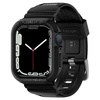 SPIGEN RUGGED ARMOR ”PRO” APPLE WATCH 4 / 5 / 6 / 7 / 8 / SE (44 / 45 MM) BLACK