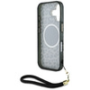 GUESS ETUI DO IPHONE 16 DO MAGSAFE LEOPARD TRIANGLE Z PRZESZROCZYSTYM PASEM