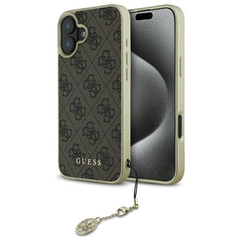 GUESS POKROWIEC HARDCASE DO IPHONE 16 6.1 CHARMS COLLECTION ZWIĄZANE