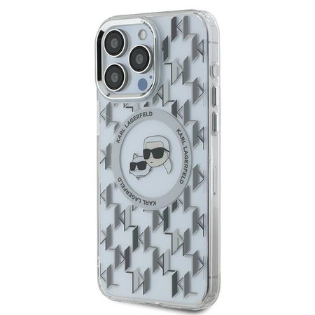 KARL LAGERFELD ETUI CASE POKROWIEC HARDCASE DO IPHONE 15 PRO DO MAGSAFE