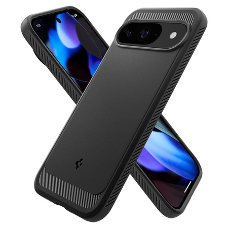 SPIGEN ETUI CASE POKROWIEC DO GOOGLE PIXEL 9 9 PRO RUGGED ARMOR MATTE BLACK