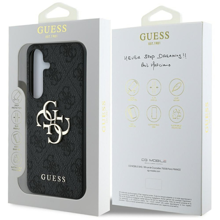 GUESS ETUI BIG 4G LOGO CLASSIC DO SAMSUNG GALAXY S25 LOGO WYSOKIEJ