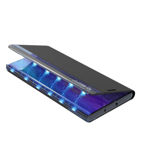 New Sleep Case pokrowiec etui z klapką z funkcją podstawki Samsung Galaxy A73 czarny