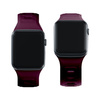 38/40/41/42 mm Mulberry (small) - 3mk Silicone Watch Strap for Apple