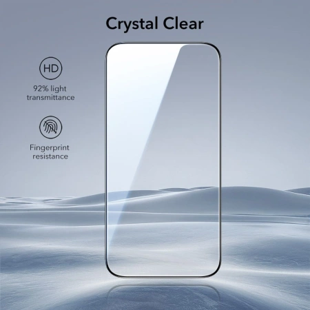 ESR SZKŁO HARTOWANE ULTRAFIT TEMPERED GLASS 2-PACK DO IPHONE 17 PRO MAX