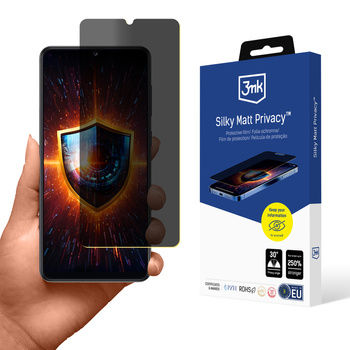 3MK FOLIA OCHRONNA SILKY MATT PRIVACY DO SAMSUNG GALAXY A31 Z OCHRONĄ
