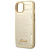 Guess GUHCP14MHGCRHD iPhone 14 Plus 6,7" złoty/gold hardcase Croco Collection