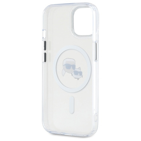 KARL LAGERFELD ETUI DO IPHONE 15 6.1 KARL&CHOUPETTE IML METAL Z DO MAGSAFE