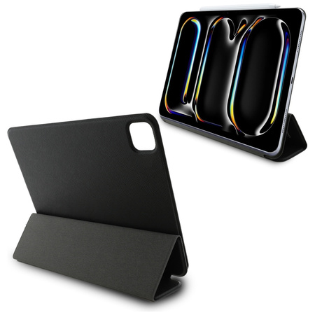 Karl Lagerfeld KLFC11PM24SAKCK iPad Pro 11 2024 Book Cover czarny/black Saffiano Magnetic Karl &Choupette