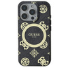 GUESS POKROWIEC HARDCASE DO IPHONE 16 PRO 6.3 DO MAGSAFE PEONY ON