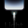 Baseus Glimmer Series kabel do szybkiego ładowania USB-C - Lightning 480Mb/s PD 20W 1m biały