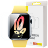 Zestaw 2x folia ochronna Baseus NanoCrystal do Apple Watch 7/8 41mm + zestaw montażowy - przezroczysta