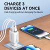 WOZINSKY ŁADOWARKA USB-C 30W 2 X USB-A DO TELEFONÓW I TABLETÓW Z FUNKCJĄ PD