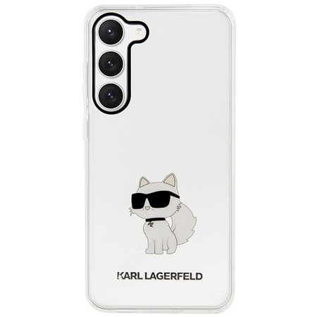 KARL LAGERFELD ETUI HARDCASE DO SAMSUNG GALAXY S23 S911 TRANSPARENTNE