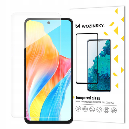 WOZINSKY SZKŁO HARTOWANE TEMPERED GLASS DO OPPO A98 5G PEŁNE ZABEZPIECZENIE