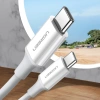 UGREEN KABEL USB-C USB-C DO TELEFONÓW 1M PD QC AFC ŁADOWANIE BEZPRZEWODOWE
