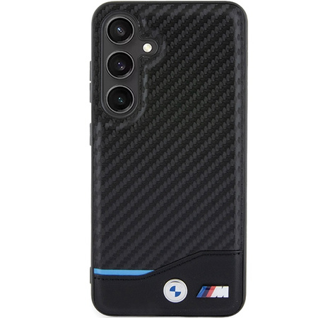 BMW ETUI CASE POKROWIEC DO SAMSUNG GALAXY S24 S23 S22 S21 Z CARBONOWĄ SKÓRĄ
