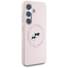 KARL LAGERFELD ETUI SILICONE DOUBLE HEADS AND CIRCLE DO MAGSAFE DO SAMSUNG
