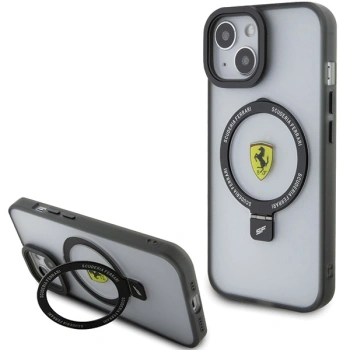 FERRARI POKROWIEC DO IPHONE 15 PLUS 6.7 RING STAND DO MAGSAFE 2023