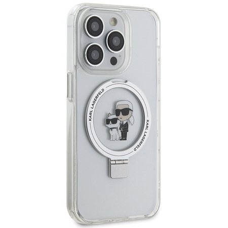 KARL LAGERFELD ETUI HARDCASE DO IPHONE 13 PRO MAX 6.7 RING STAND KARL &