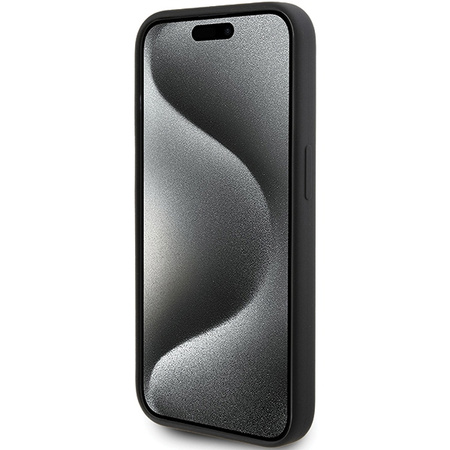KARL LAGERFELD KLHCP15LSKSBMCK CASE DO IPHONE 15 PRO SILIKONOWE KARL SCRIPT