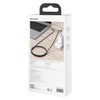 Baseus Cafule Metal Data kabel USB Typ C - USB Typ C 100 W (20 V / 5 A) Power Delivery 1 m czarny (CATJK-C01)