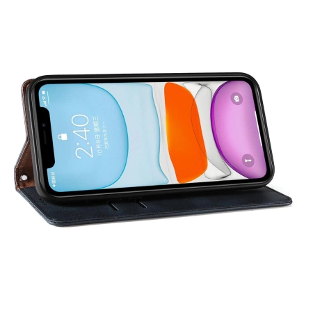 HURTEL MAGNET STRAP CASE ETUI DO IPHONE 12 POKROWIEC PORTFEL Z MINI SMYCZĄ