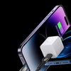 Baseus Glimmer Series kabel do szybkiego ładowania USB-C - Lightning 480Mb/s PD 20W 1m biały