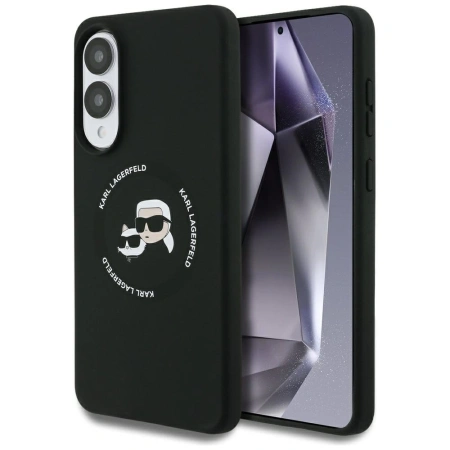 KARL LAGERFELD ETUI SILIKONOWE DO SAMSUNG GALAXY S25 EDGE MAGSAFE HEADS