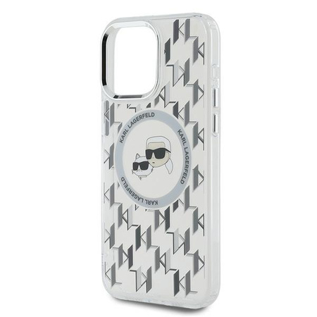KARL LAGERFELD ETUI CASE POKROWIEC HARDCASE DO IPHONE 15 PRO DO MAGSAFE