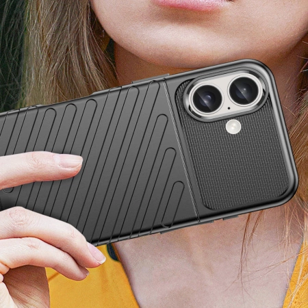 HURTEL ETUI SILIKONOWE DO IPHONE 16 PLUS OCHRONNE POKROWIEC THUNDER