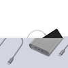 Powerbank Samsung EB-P4520XU 20000 mAh45W 3xUSB-C beżowy/beige