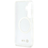 Etui BMW IML Shockproof Metal Logo MagSafe do Samsung Galaxy S26 przezroczysty
