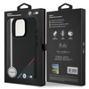 BMW BMHMP16L23PUPDK iPhone 16 Pro 6.3 czarny/black hardcase M Perforated Tricolor Line MagSafe