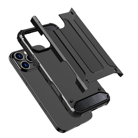 HURTEL ETUI PANCERNE HYBRID ARMOR DO IPHONE 16 PRO BEZPIECZEŃSTWO NAJAZDOWE