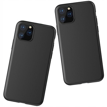 HURTEL ŻELOWE ETUI POKROWIEC DO IPHONE 15 PLUS ELASTYCZNE SOFT CASE CZARNY