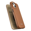 iCarer CE Premium Leather Folio Case skórzane etui iPhone 14 Plus z klapką magnetyczne MagSafe brązowy (WMI14220715-BN)