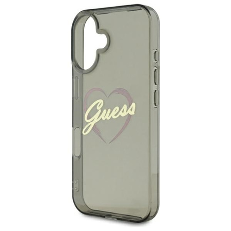 GUESS ETUI HARD CASE DO IPHONE 16 PLUS 6.7 4G IML HEART ZASKAKUJĄCA OCHRONA