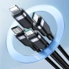 JOYROOM KABEL 4W1 DO ŁADOWANIA 2 X USB-C DO LIGHTNING MICRO DO TRANSMISJI