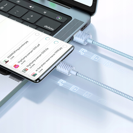 MCDODO KABEL USB-C SZYBKIE ŁADOWANIE DO SAMSUNG ŁADOWARKA USB TYP C 100W 1M