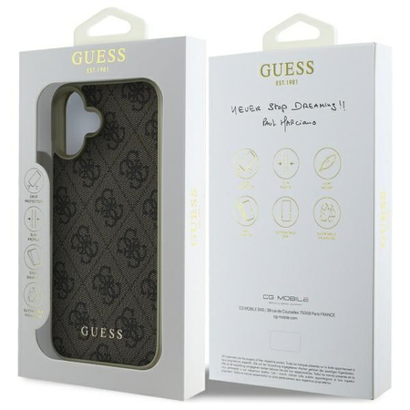 GUESS POKROWIEC HARDCASE DO IPHONE 16 6.1 CHARMS COLLECTION ZWIĄZANE