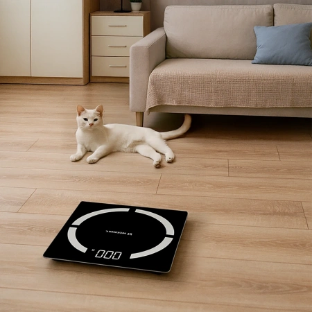 Waga łazienkowa Wozinsky WIWL-30 inteligentna Bluetooth - czarna