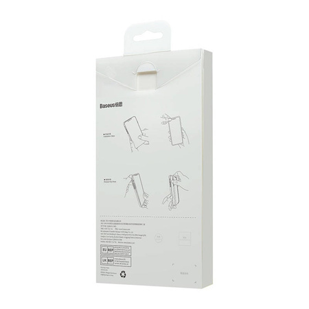 BASEUS ZESTAW OCHRONNY SUPER CERAMIC ETUI SZKŁO HARTOWANE DO IPHONE 14 PLUS