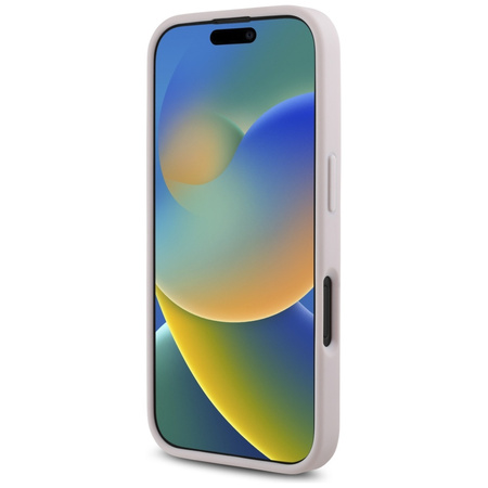 GUESS ETUI POKROWIEC DO IPHONE 16 6.1 HARDCASE LOGO QUILED METALOWE