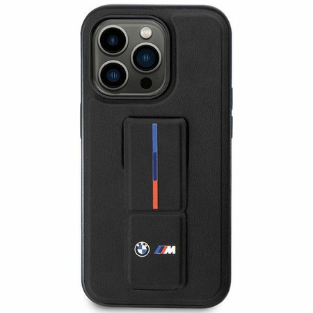 Etui BMW Grip Hot Stamp BMHCP14S22GSLK na iPhone 14 - czarne