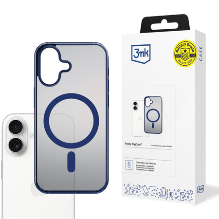 Apple iPhone 17 - 3mk Frosty MagCase Blue