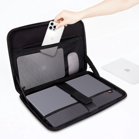 TECH-PROTECT KEVLAR PRO TORBA DO LAPTOPA DO 13 14 CALI ZAMKI WODOSZCZELNE