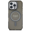 GUESS POKROWIEC DO IPHONE 16 PRO 6.3 HARDCASE GLITTER CIRCLE DO MAGSAFE